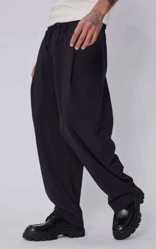 PANTALON ANCHO FRILIVIN PARIS NEGRO