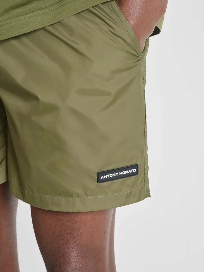 BAÑADOR MORATO REGULAR FIT VERDE COLN ESTAMPADO ENGOMADO 