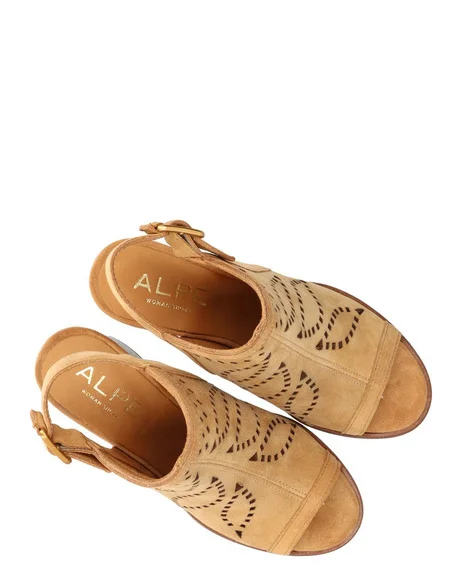 SANDALIA CUIR PIEL ALPE