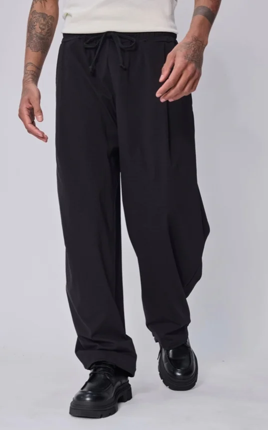 PANTALON ANCHO FRILIVIN PARIS NEGRO