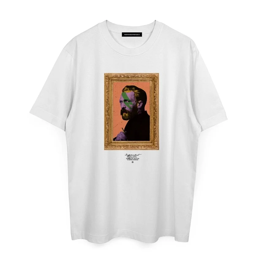 Camiseta unisex Independent Republic "Vincent in Rock" White