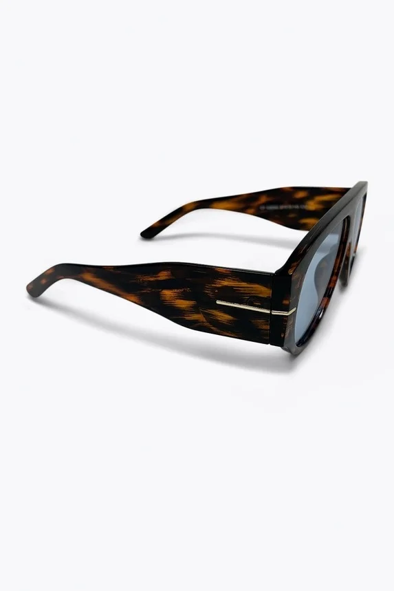Gafas aviador Q2 extragrandes con cristal azul