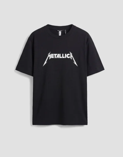 CAMISETA MORATO X METALICA BLACK