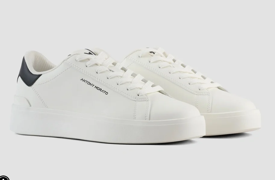 ZAPATILLAS MORATO«TRAVIS» DE PIEL WHITE