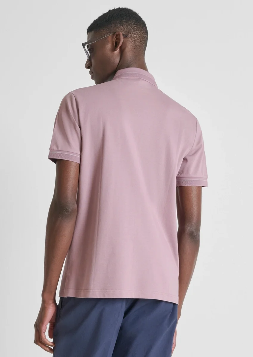 POLO MORATO REGULAR FIT DE PIQUÉ DE ALGODÓN