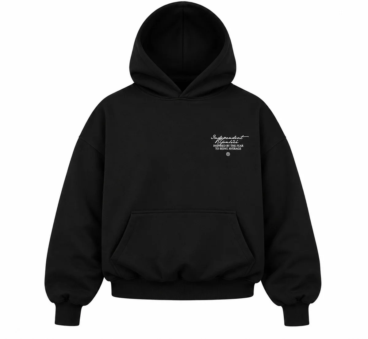 Sudadera Independent Republic  con capucha negra Icarus © ilimitada