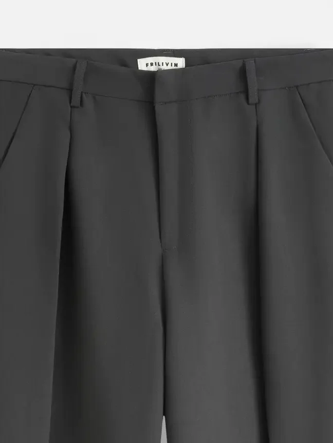 Pantalon over Frilivin Paris gris 