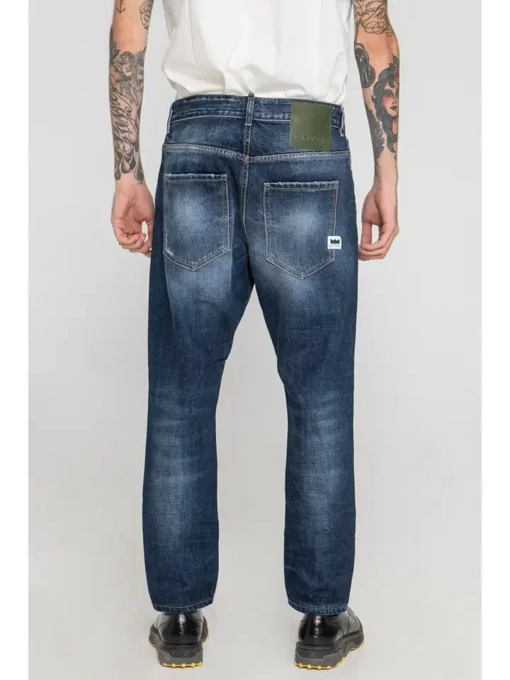 Vaqueros Sendai Royal Denim 2017 lavado azul medio corte recto 