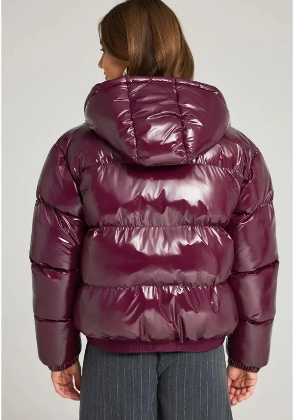 Chaqueta Funki Buddha acolchada corta brillante (Reserva)