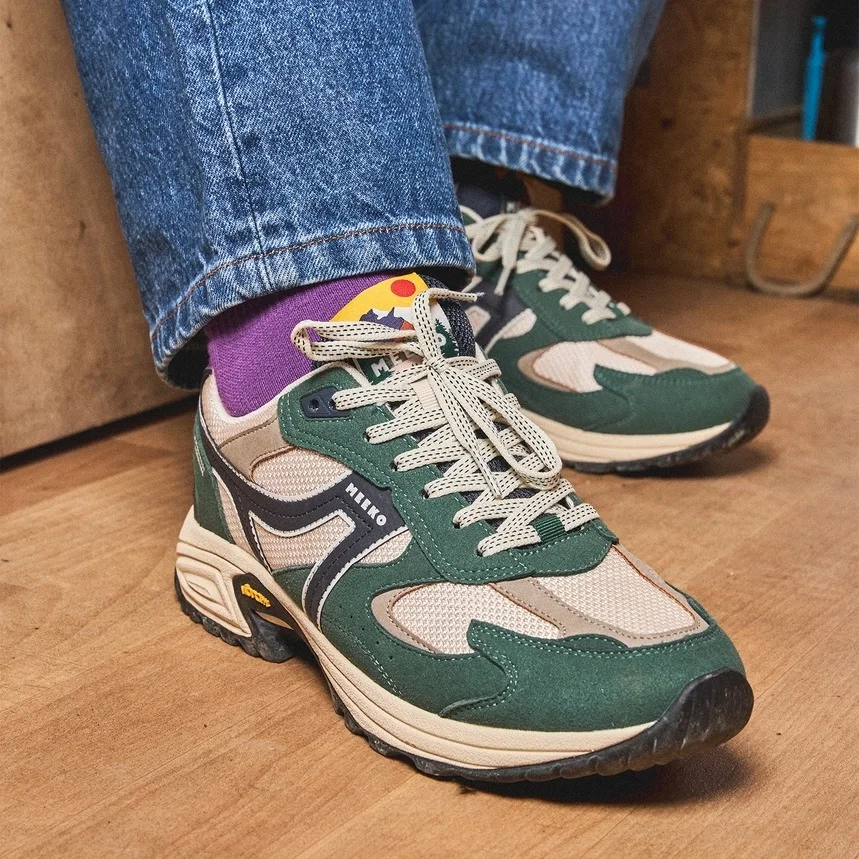 Zapatillas Mekko kapra green basket