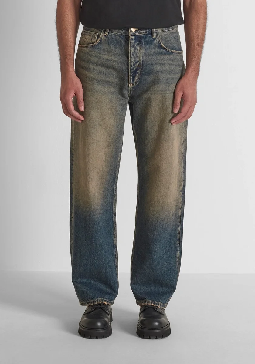 Pantalon Morato "James" en denim azul wide leg