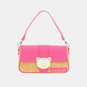 BOLSO MUJER RUE MADAM PARIS TEDDY IT BAG PAJA FUCHSIA