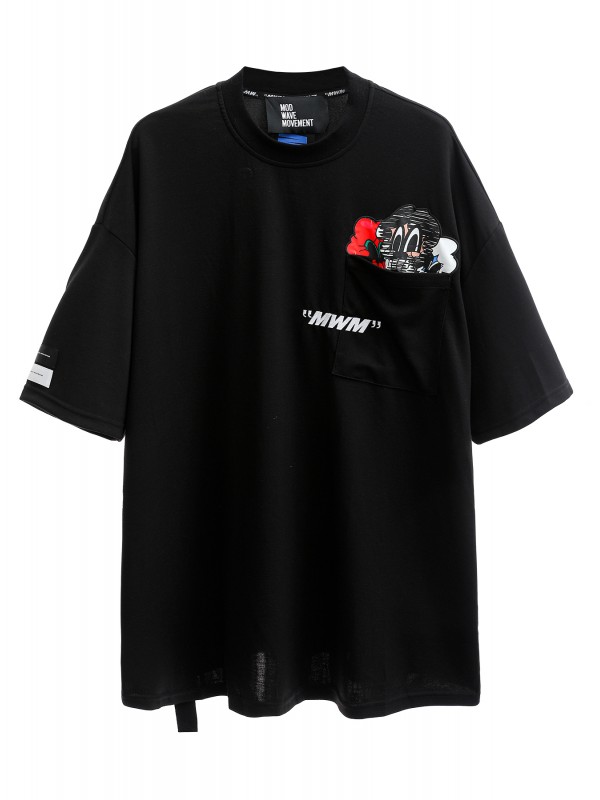 CAMISETA MWM VANGUARD'S DOG NEGRO