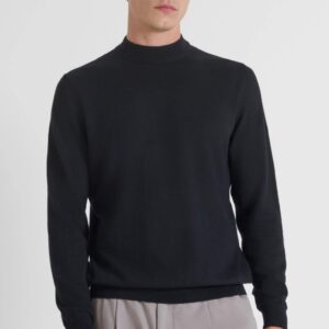 SUÉTER MORATO REGULAR FIT EN MEZCLA DE LANA Y CACHEMIR